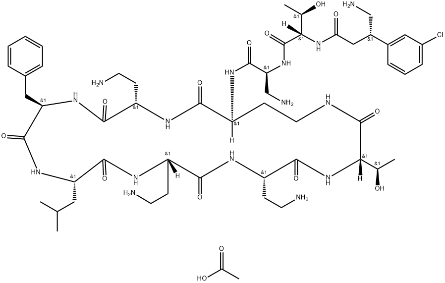 SPR206 acetate Structure